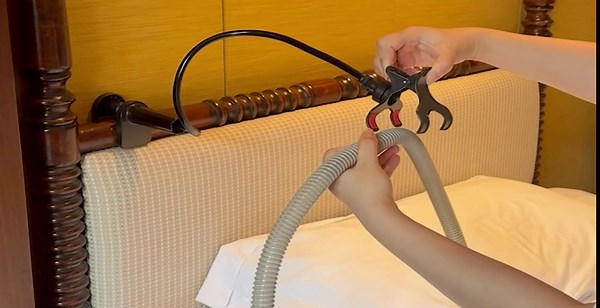 CPAP Hose Holder ，CPAP Hose Hanger Tube Clamp