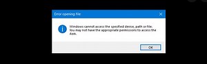 Cara Mengatasi Windows cannot access the specified device path or file you may not have appropriate permissions - Bacolah.com