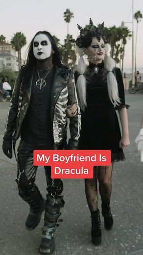 Everyday Vampire Couple: Dressing Up in Fangtastic Style