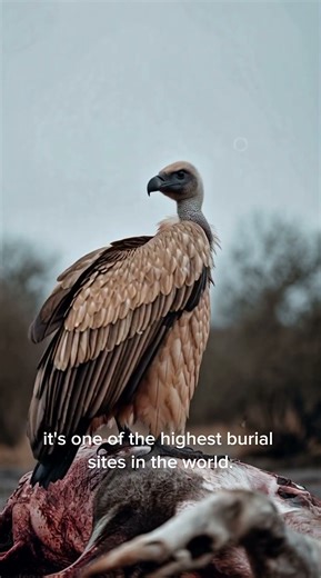 The sacred burial site of Tibet