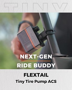 🚴‍♂️ Meet the Flextail TINY TIRE PUMP ACS – your pocket-sized powerhouse for every ride! Whether you're on a motorcycle or a bike, this ultra-compact electric pump has your back. ✅ Built-in tire pressure gauge, auto shut off ✅ Bright tail light for added safety ✅ 120 PSI power in just 140g ✅ 500mAh Battery Don’t let a flat slow you down. Stay pumped, stay safe, stay riding! 👉 Grab yours now and ride with confidence. | Flextail