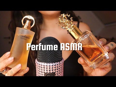 ASMR Perfume tapping and scratching ☁️ | Long nails | No talking
