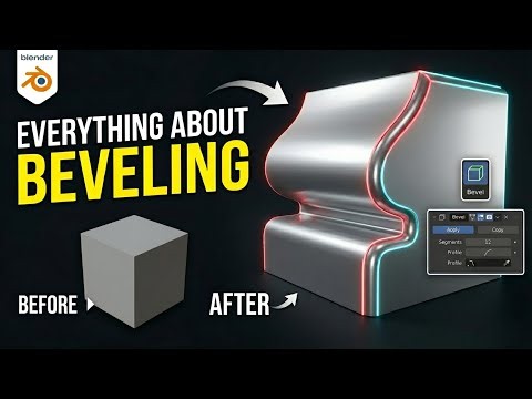 Master Bevel Tool in Blender in Just 2 Minutes