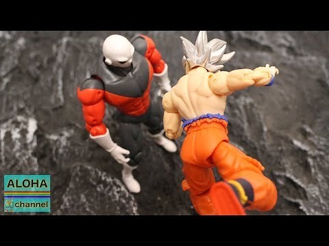 DRAGON BALL STOP MOTION SON GOKU MASTER ULTRA INSTINCT VS JIREN DRAGON STARS #dragonball #stopmotion