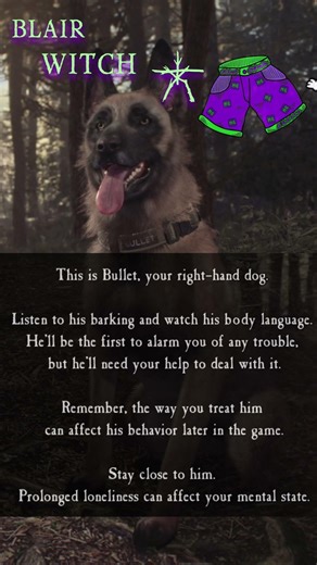 Meet Bullet | #blairwitchgame
