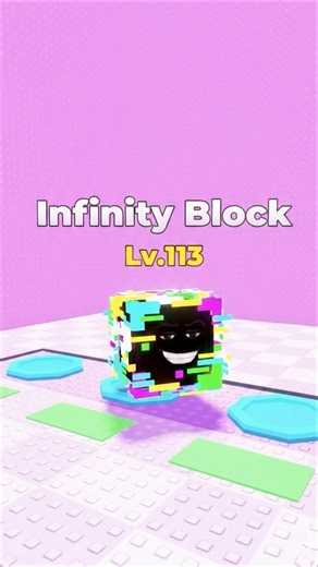 Infinity Block😱 #roblox #naofloppa