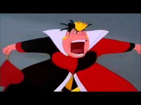 The Fat Controller tells the Queen of Hearts Quiet!