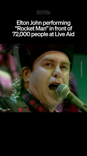 Elton John Plays "Rocket Man" at Live Aid 1985 | Wembley Stadium