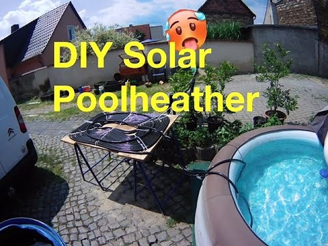 Solar Poolheizung selber bauen