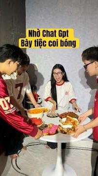 I Asked ChatGPT to Help Me Throw a Soccer-Themed Party 😤 #shorts || Yến Nồi Cơm Điện