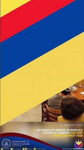 PH Consulate General in Honolulu Officially Launches 2025 Very Important Pinoy Tour