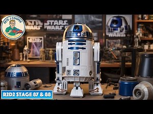 Building the Star Wars R2 D2 stages 87-88