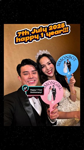 Watch already don’t cry ok 🥲 @Simongirl ❤️ Happy 1 Year Anniversary! I didn’t write a letter, but I’m saying it all out here to you. Love you my super woman. #teamsimongirl #teamsimonboy #teamsunnyboy