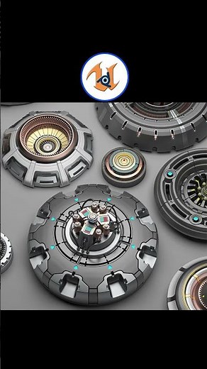 UPBGE - kitbash sci fi