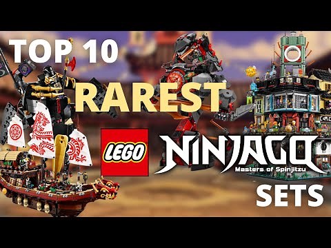 Top Ten RAREST LEGO Ninjago Sets!