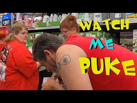 WATCH ME PUKE!!! 🤮 (Vomit Prank)