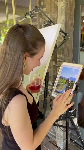 Melbourne Wedding Planner | Feathertop Winery Bright Wedding | Live Wedding Painting This was at Feathertop Winery, and watching a wedding be painted live as the day unfolded was something really special. She didn’t just paint a scene — she captured the feeling of the day in real time. Hands down one of the most incredible wedding day painters I’ve worked with. We absolutely loved working with her and can’t wait to collaborate again on many more weddings. These are the kinds of details that make