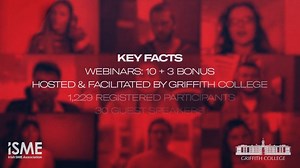 14K views · 15 reactions | In March 2020, Griffith College paired with ISME and Chambers Ireland to provide two separate series of webinars that were designed to benefit Small and Medium Enterprises in Ireland. Participants were able to avail of Skillnet funding and receive a level 7 QQI award in SME management. You can view the webinars in full at our YouTube channel ⬇️ | Griffith College Dublin | Facebook
