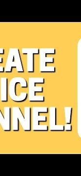 How to Create Voice Channel in Discord App