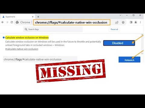 Fix Missing 'Calculate Window Occlusion' on Chrome/Edge | Step-by-Step Guide