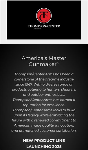 Thompson Center Arms Returning...