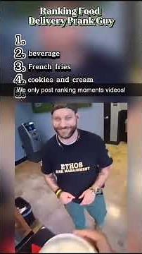 "Ranking the FUNNIEST Food Delivery Pranks 🍕🤣 (You Won’t Believe #1!) | Viral Short"
