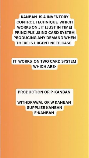 What is Kanban? Explained#shortsvideo#education#shortsfeed#physics#tech#technology