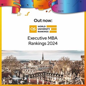 OUT NOW! Our Executive MBA Rankings 2024 have been released! Saïd Business School, University of Oxford rises two places to take the top spot this year, followed by IESE Business School and HEC Paris, London Business School also rises two places to make it into the top 5. See the full list of rankings here: https://eu1.hubs.ly/H0bd2FY0 #StudyUK #StudySpain #StudyFrance #ExecutiveMBA #TopMBA | QS Top MBA | Facebook