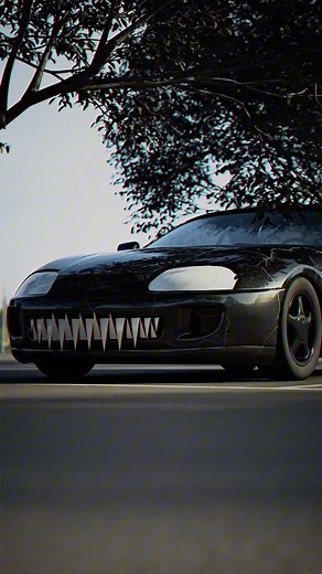 A venom car 🏁☠️ #car #venom #shorts