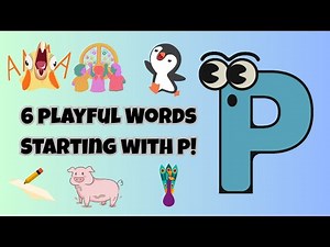 Alphabet Spotlight Letter P