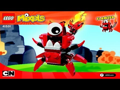 LEGO Instructions - Mixels - 41531 - Flamzer (Series 4)