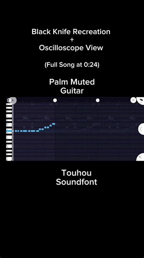 Black Knife Recreation in FL Studio Mobile