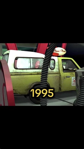 Every Pizza Planet truck appearances in Toy Story #toystory #fyp #pizzaplanet #pixar #evolution