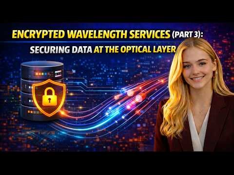 Encrypted Wavelength Services: (Part 3) Securing Data at the Optical Layer