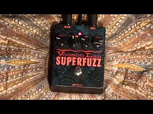 VOODOO LAB SuperFuzz Pedal Demo