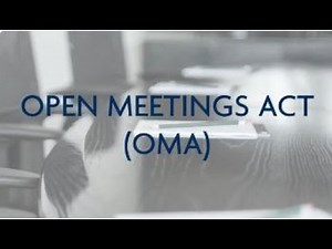 Open Meetings Act: Requirements of Virtual vs. In-Person