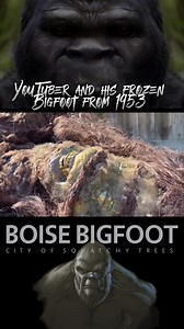 Wow! What we want to know is, where did you find a freezer big enough to fit a Sasquatch.😂The fantastical life of Mr. Peter Caine. We appreciate his dedication, never ending pursuit, and devotion to the subject. We don’t know how he keeps a straight face doing this. But this man is a treasure. We should probably protect him at all cost!🥰🔥 | Boise Bigfoot