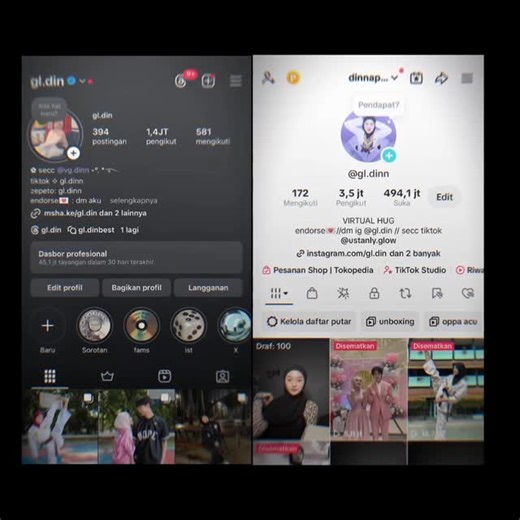 gl.din | kalian kenal aku dari manaaaa👩🏿🤏🏻 | Instagram