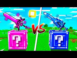 GIRL'S LUCKY BLOCK VS BOY'S LUCKY BLOCK CHALLENGE 👫😂 MINECRAFT INVICTOR