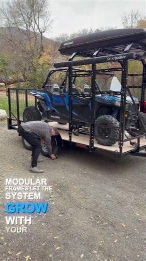 👉 Upgrade Your Utility Trailer Setup Without Welding 🚛 (Modular Rack System)