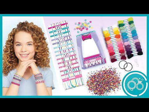 How to craft a flower bead bracelet with the Friendship Bracelet Maker Mega Set