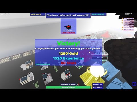 Getting Lord Xovuso - ROBLOX Cube Defense (Trial of Xovuso)