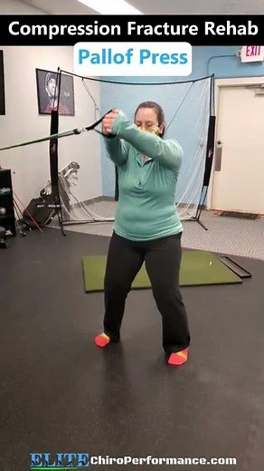 Compression Fracture Rehab - Phase 3 (strength) | #Shorts