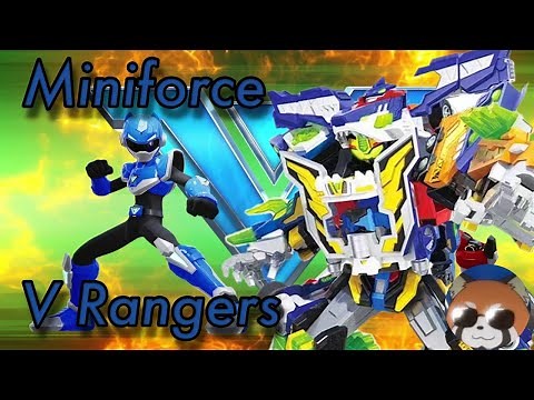 Miniforce V Rangers GROUP REVIEW - Via's Toy Reviews #18