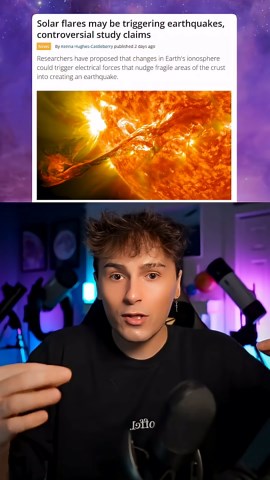 Can solar flares trigger earthquakes? Shocking science explained