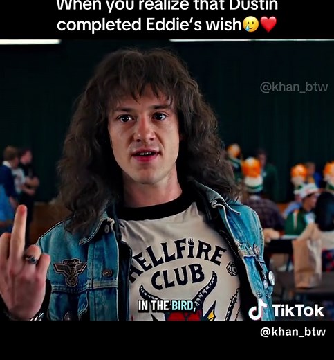 Emotional Graduation Scene of Stranger Things: Eddie and Dustin