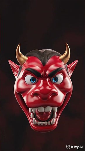 Creepy Cartoon Devil