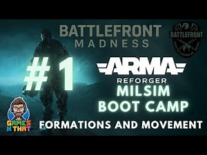 MilSim Boot Camp ARMA Reforger - Lesson #1 - Formations and Movement