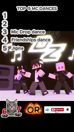 Top 5 Best Minecraft Dances #minecraft #duet #herobrine #minecraftpe