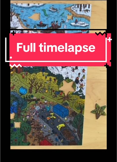 Magic Puzzle Timelapse: 1000 Piece Jigsaw Creation